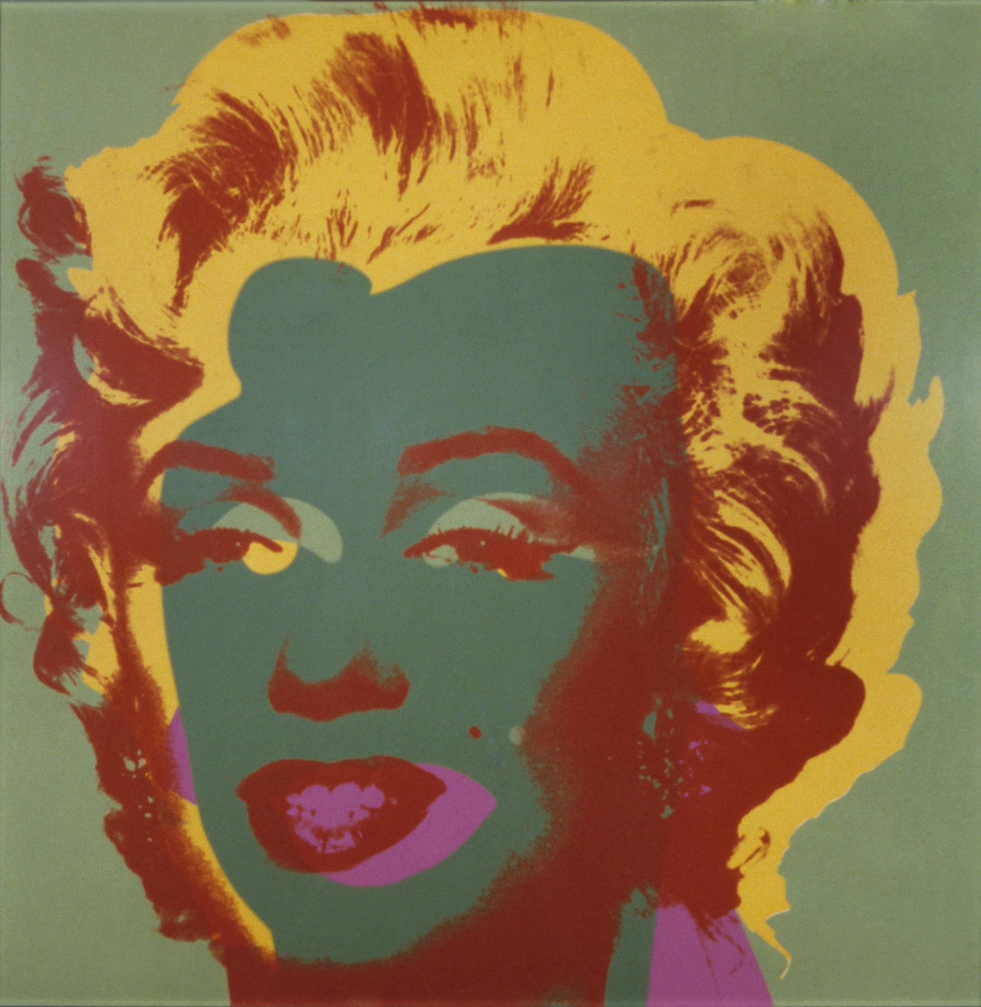 Andy Warhol, <i>Marilyn</i>, 1967. Eli and Edythe Broad Art Museum, Michigan State University, Gift of Mr. and Mrs. Peter Jones. © 2017 The Andy Warhol Foundation for the Visual Arts/Artists Rights Society (ARS), New York
