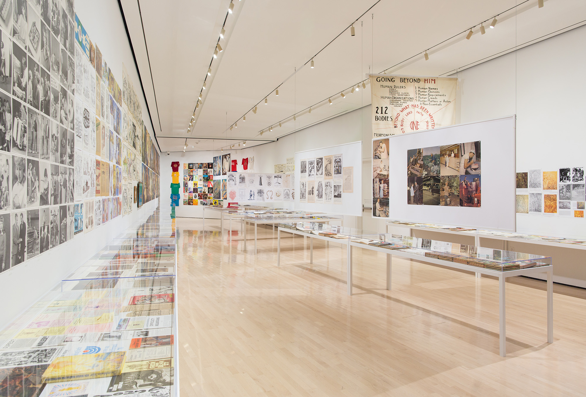Michigan Stories:<i> Mike Kelley and Jim Shaw</i>, installation view at the Eli and Edythe Broad Art Museum at Michigan State University, 2017. Photo: Eat Pomegranate Photography