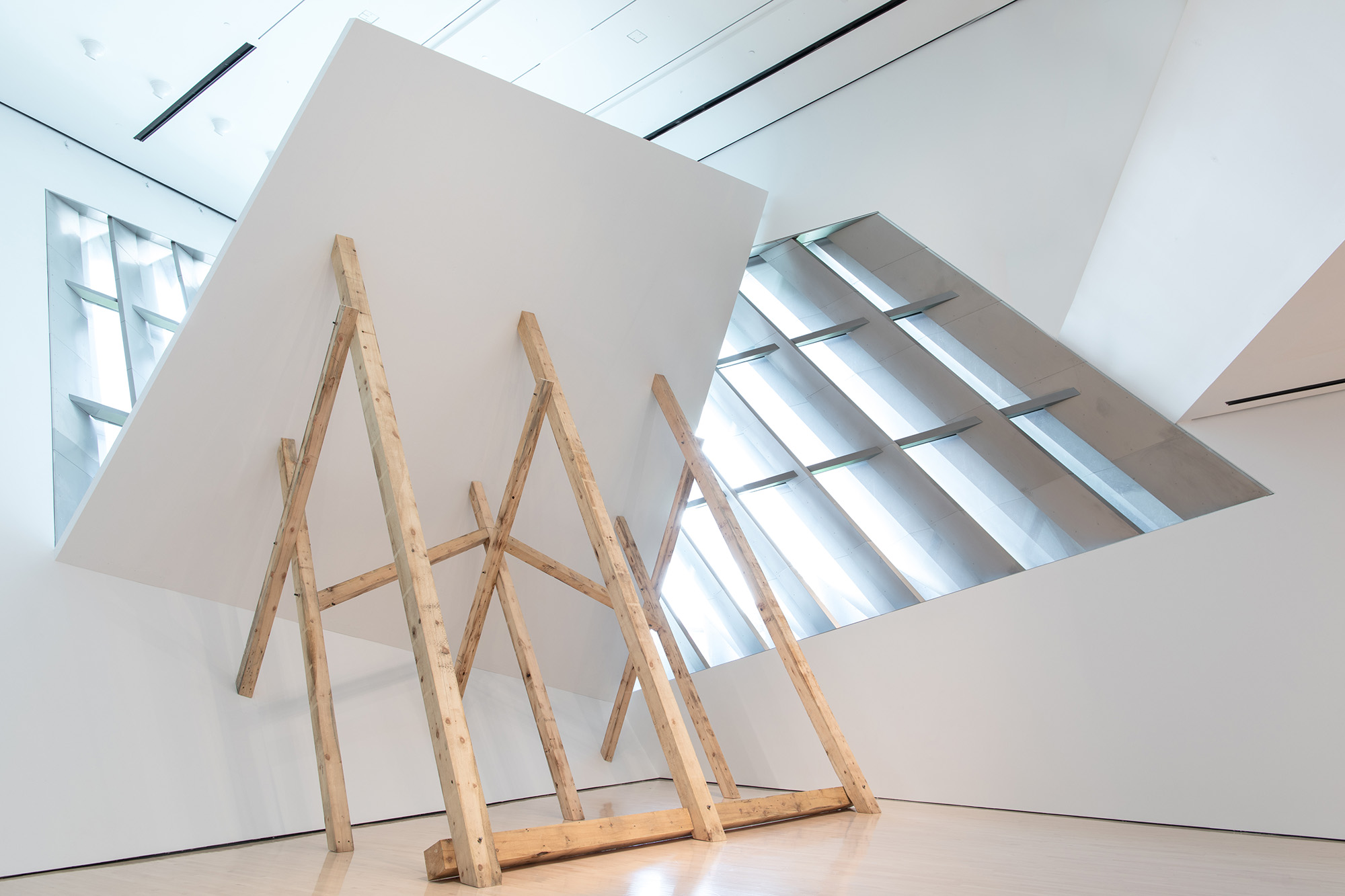 <i>David Lamelas: Fiction of a Production</i>, installation view at the Eli and Edythe Broad Art Museum at Michigan State University, 2018. Photo: Eat Pomegranate Photography