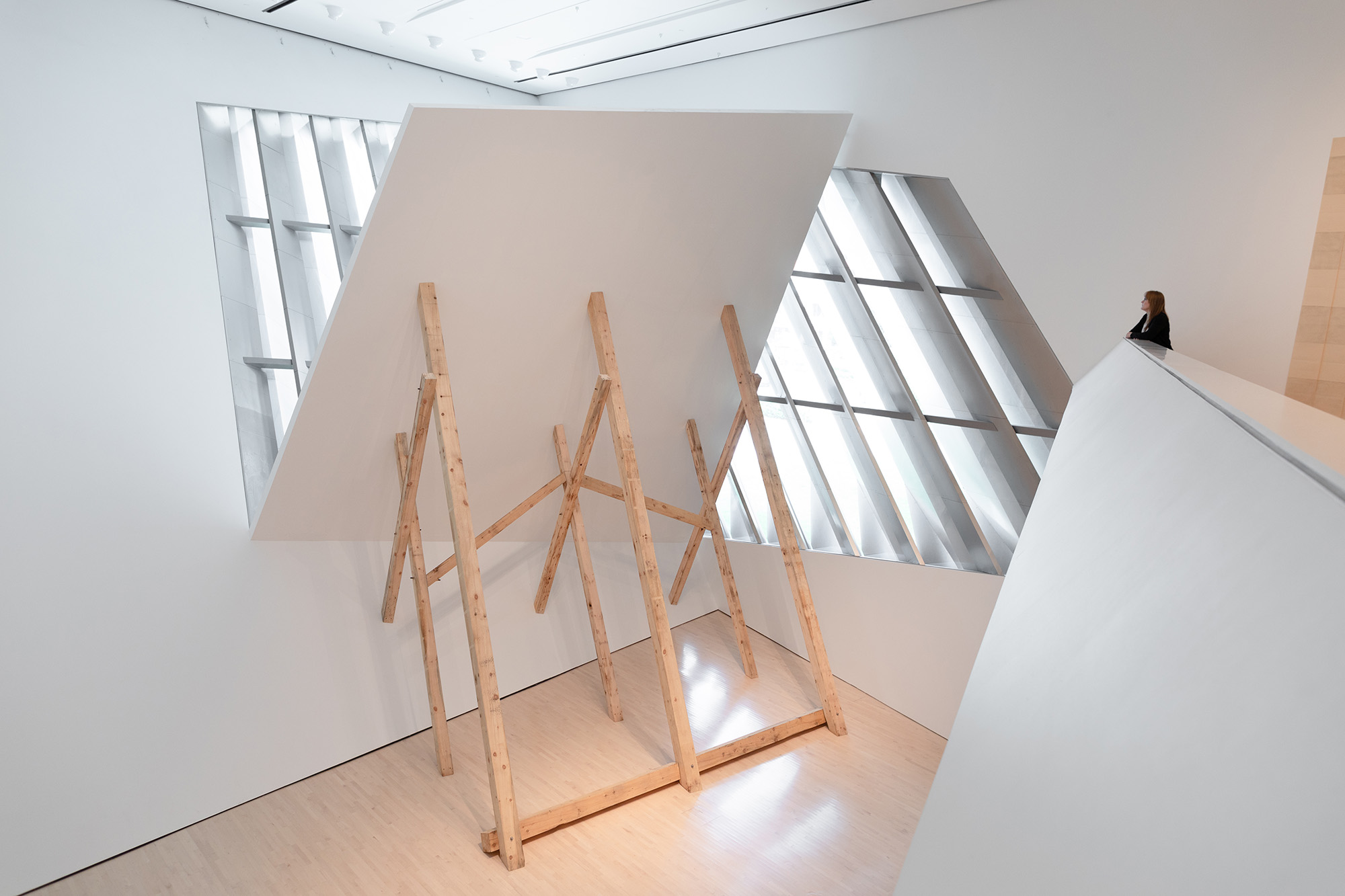 <i>David Lamelas: Fiction of a Production</i>, installation view at the Eli and Edythe Broad Art Museum at Michigan State University, 2018. Photo: Eat Pomegranate Photography