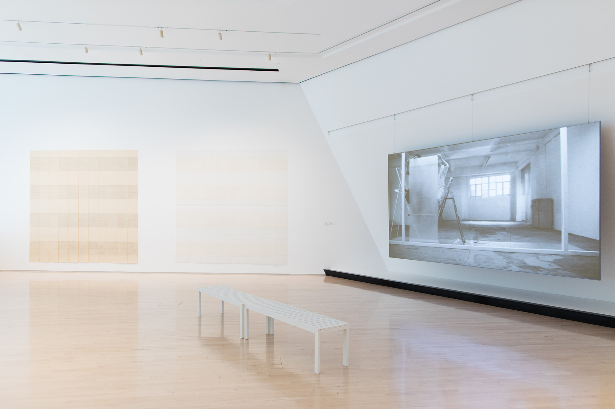 <i>Michel Parmentier</i>, installation view at the Eli and Edythe Broad Art Museum at Michigan State University, 2018. Photo: Eat Pomegranate Photography