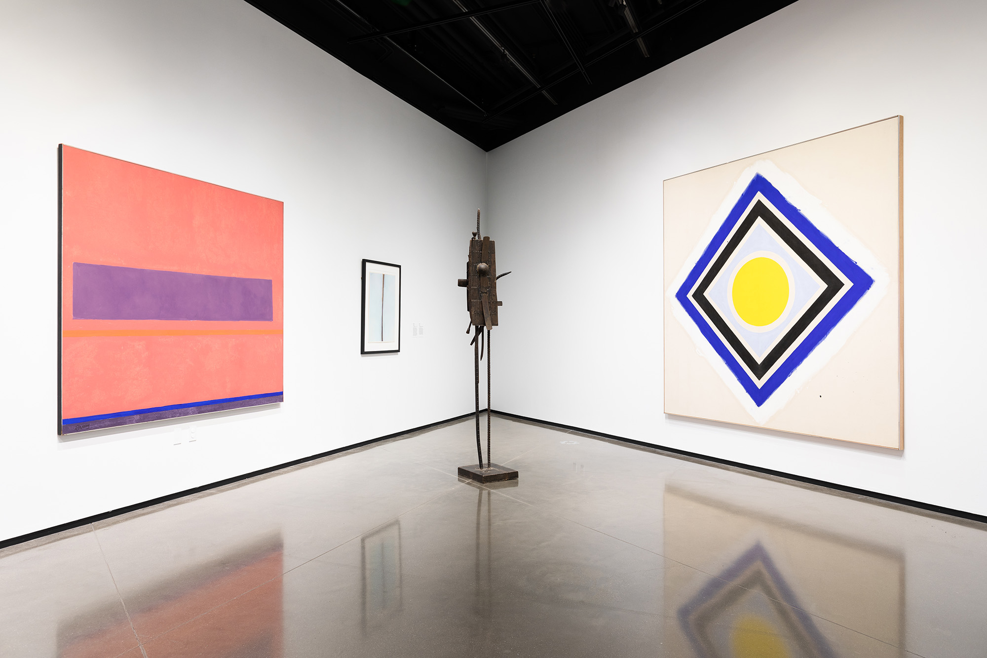 <i>Charles Pollock: Modernism in the Making</i>, installation view at the MSU Broad, 2018. Photo: Eat Pomegranate Photography