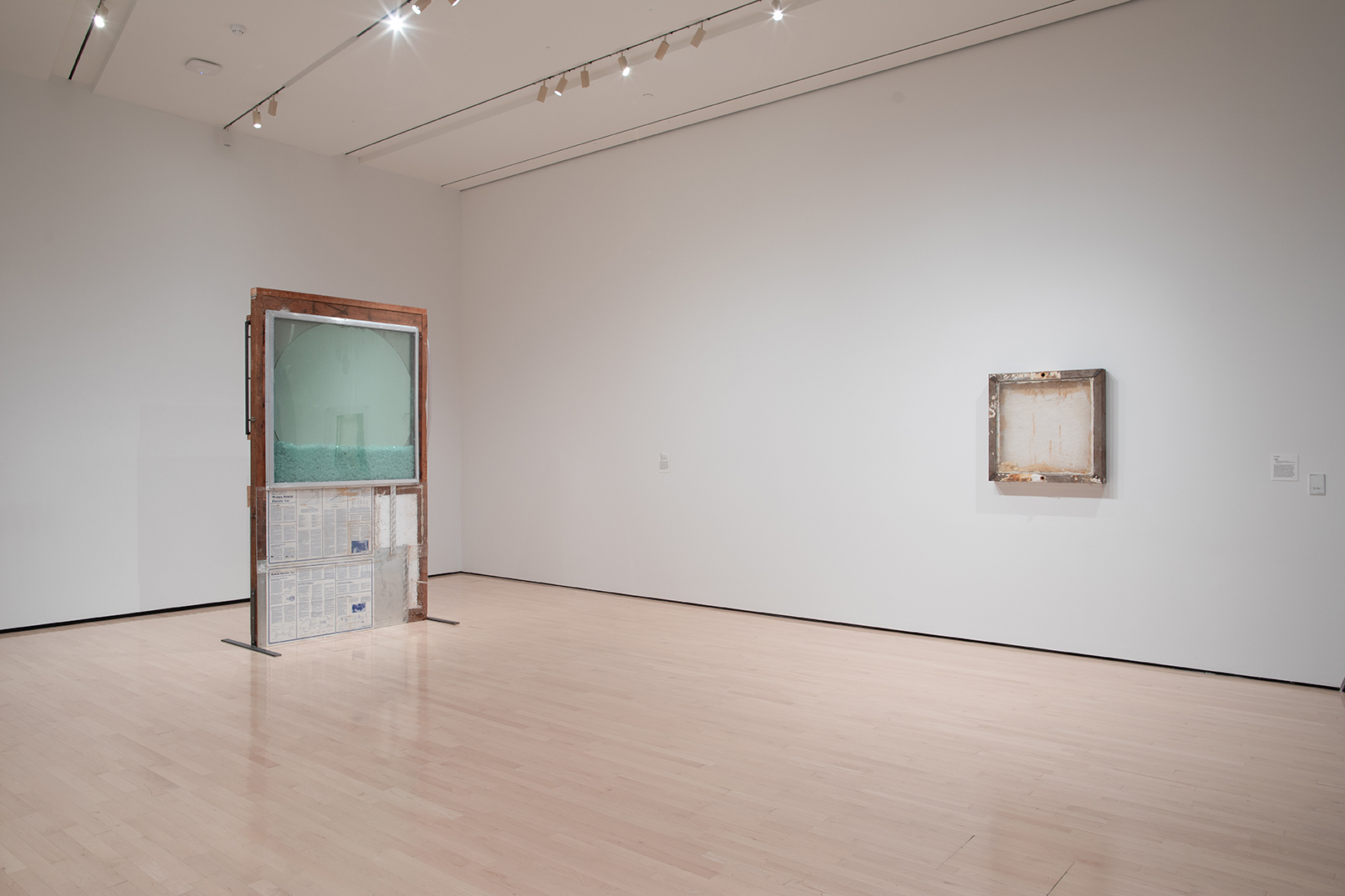 <i>Oscar Tuazon: Water School</i>, installation view at the Eli and Edythe Broad Art Museum at Michigan State University, 2019. Photo: Eat Pomegranate Photography