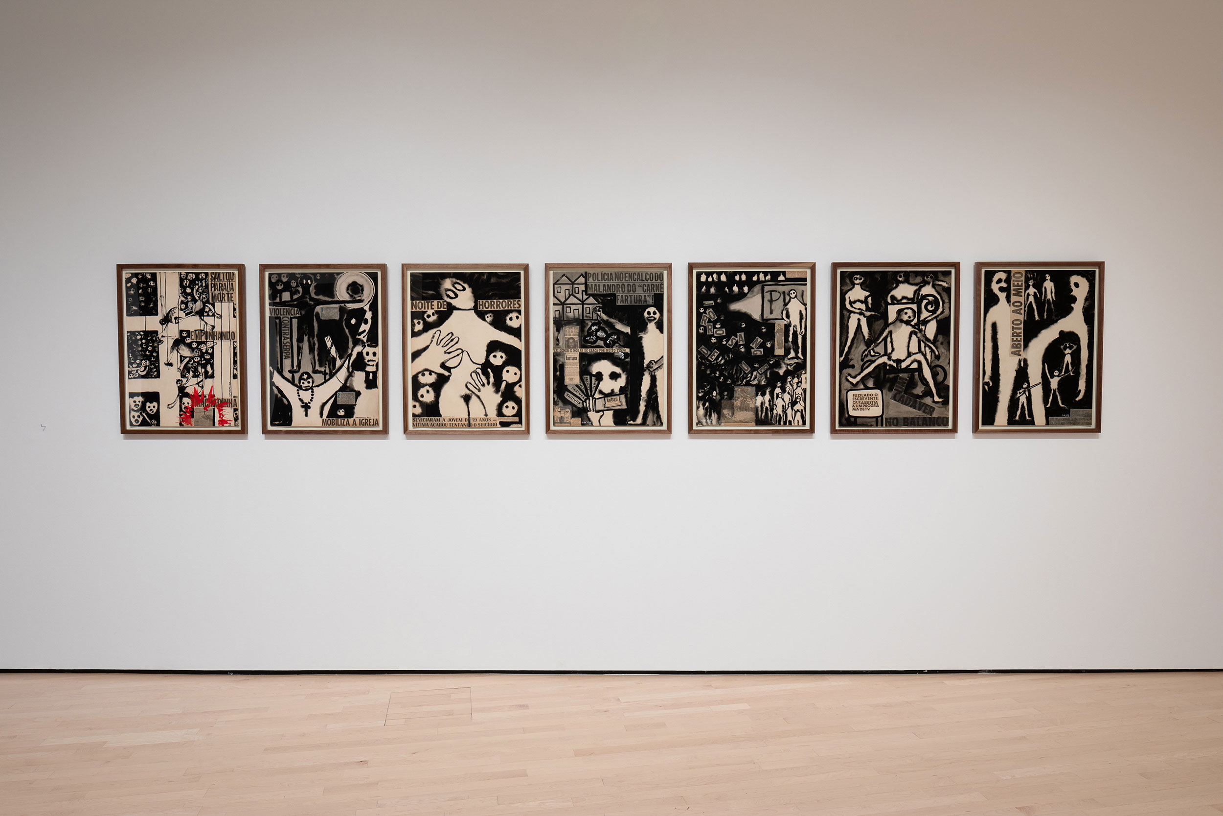 <i>The Edge of Things: Dissident Art under Repressive Regimes</i>, installation view at the Eli and Edythe Broad Art Museum at Michigan State University, 2019. Photo: Eat Pomegranate Photography