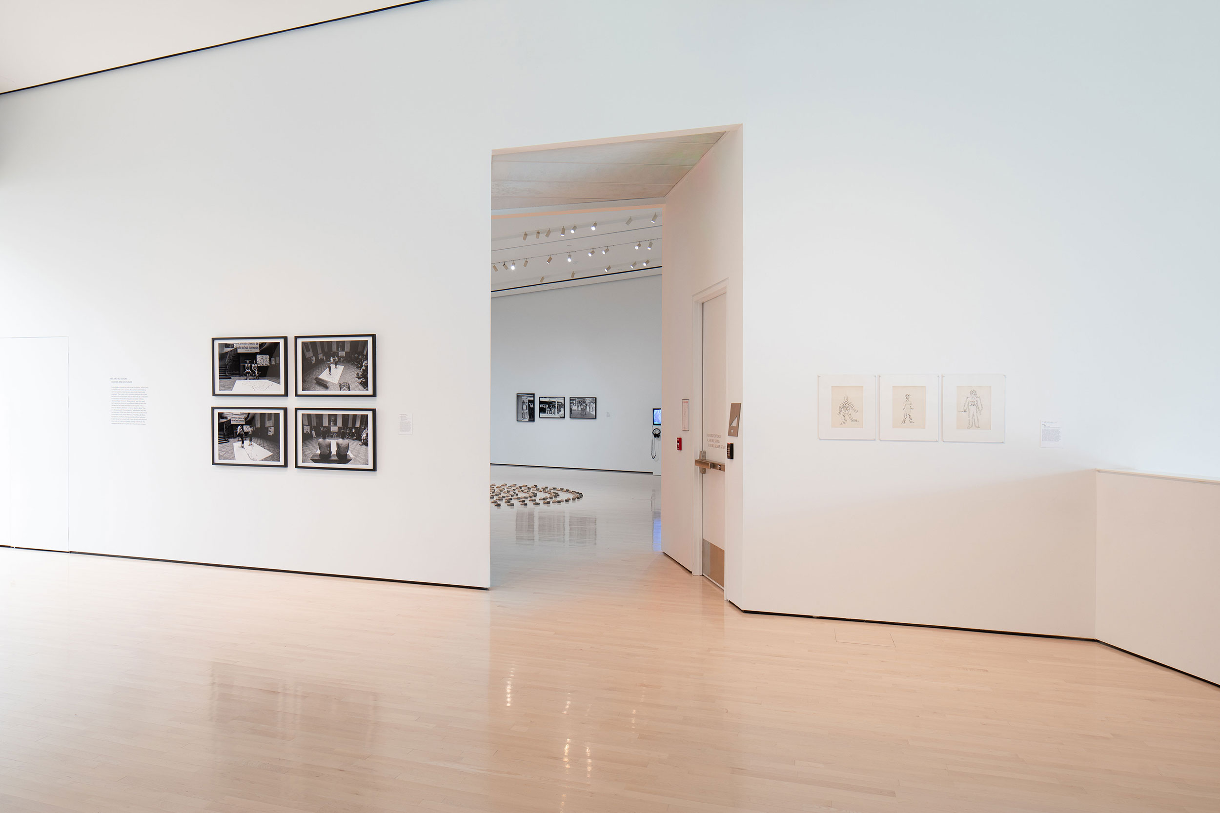 <i>The Edge of Things: Dissident Art under Repressive Regimes</i>, installation view at the Eli and Edythe Broad Art Museum at Michigan State University, 2019. Photo: Eat Pomegranate Photography