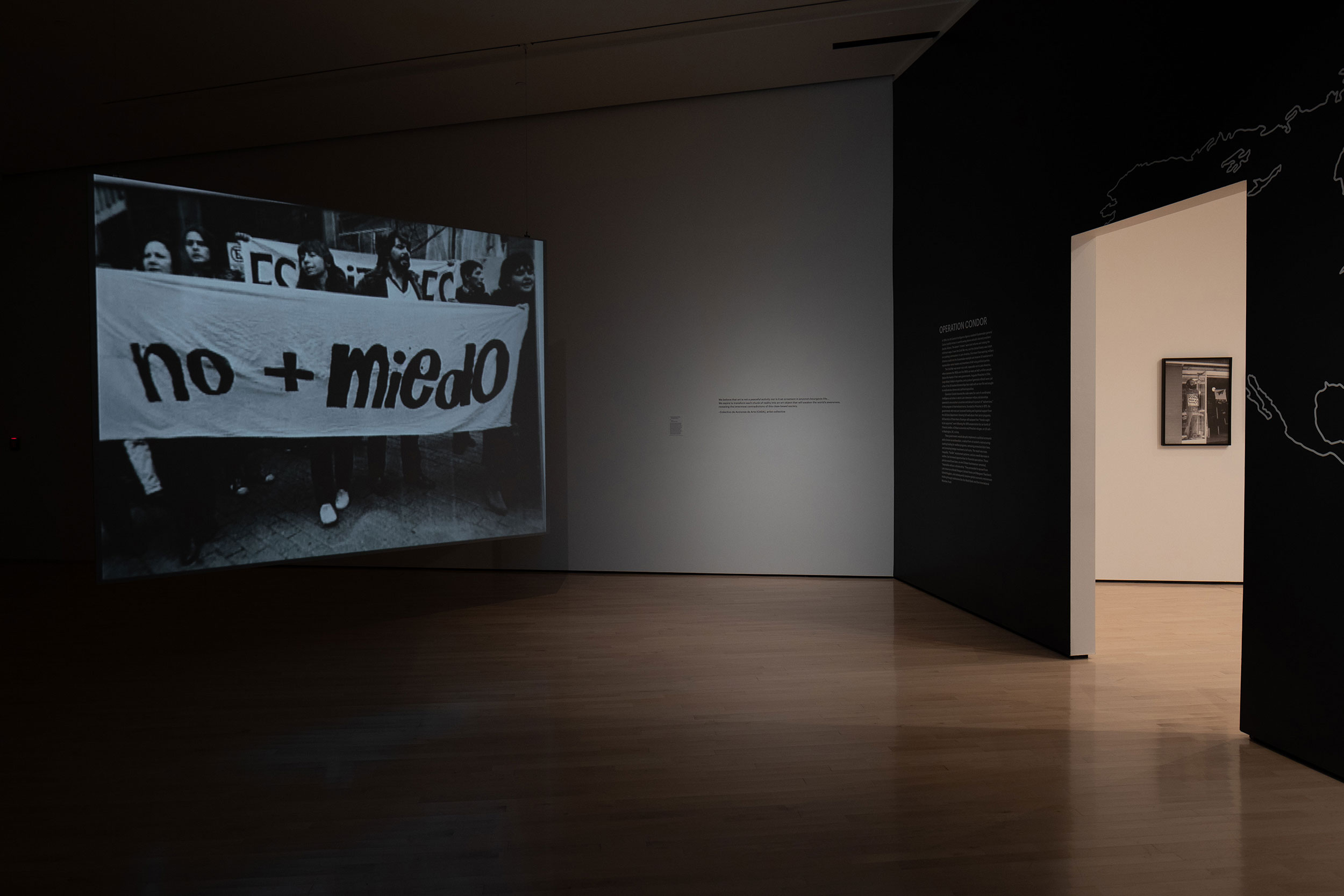 <i>The Edge of Things: Dissident Art under Repressive Regimes</i>, installation view at the Eli and Edythe Broad Art Museum at Michigan State University, 2019. Photo: Eat Pomegranate Photography