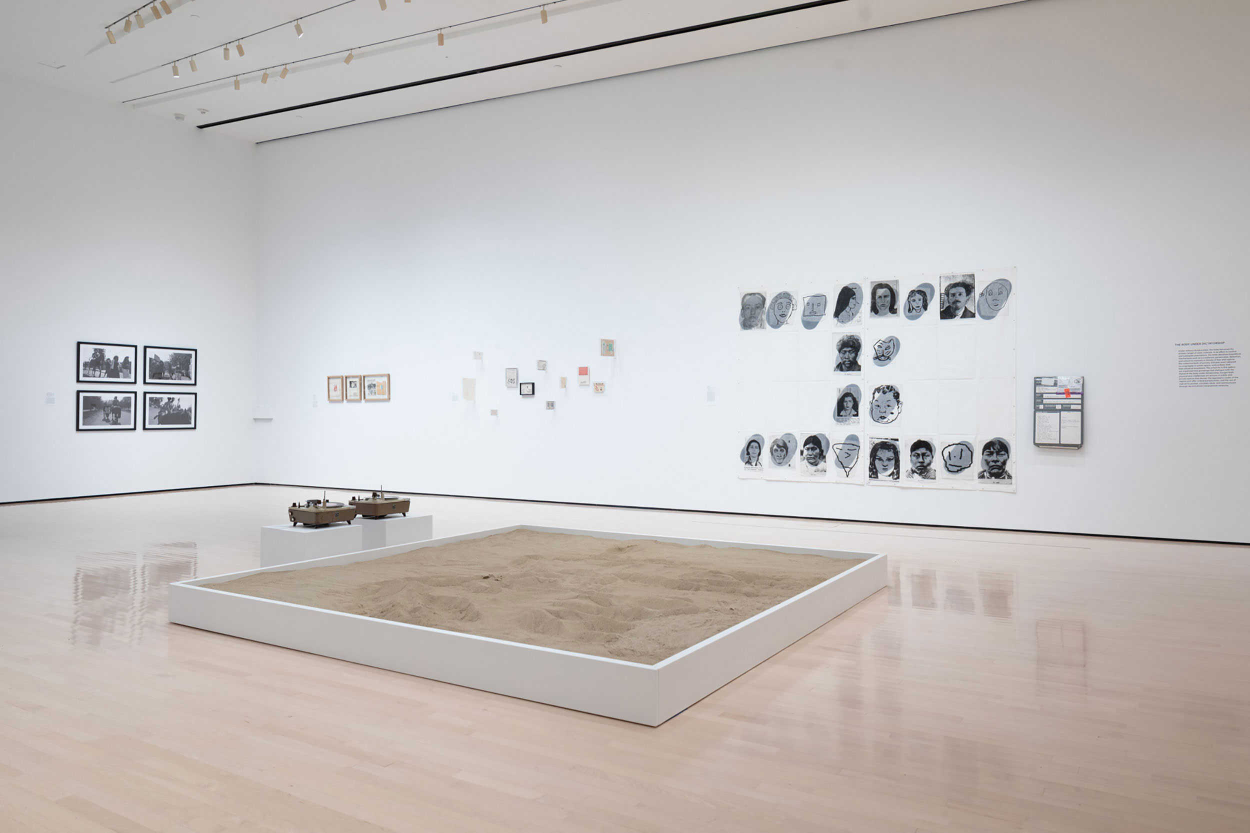 <i>The Edge of Things: Dissident Art under Repressive Regimes</i>, installation view at the Eli and Edythe Broad Art Museum at Michigan State University, 2019. Photo: Eat Pomegranate Photography
