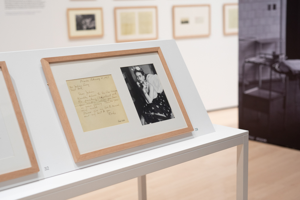 <i>Kahlo Without Borders</i> installation view at the Eli and Edythe Broad Art Museum at Michigan State University, 2022. Photo: Eat Pomegranate Photography
