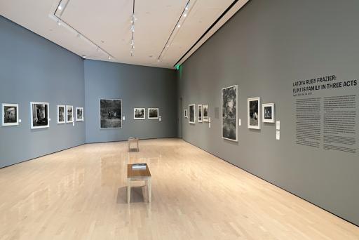 &lt;i&gt;LaToya Ruby Frazier: Flint Is Family In Three Acts&lt;/i&gt; installation view at the Eli and Edythe Broad Art Museum at Michigan State University, 2022. Photo: Zoe Kissel/MSU Broad Art Museum